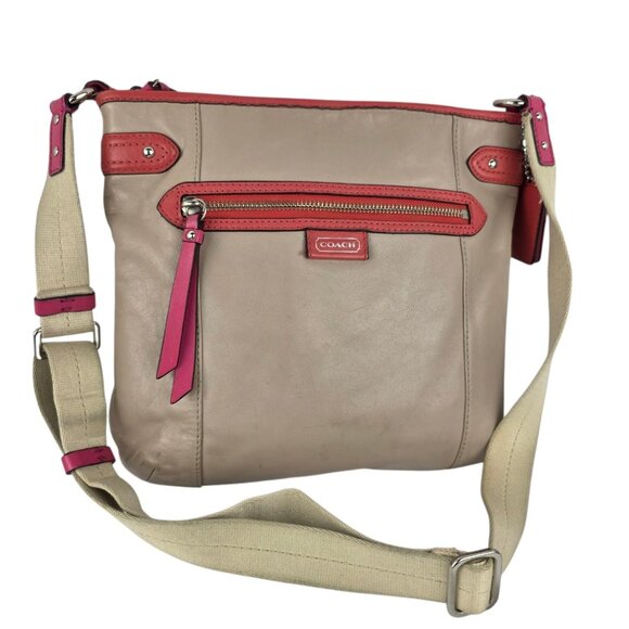Vintage Coach Daisy Spectator Leather Swingpack Crossbody - Picture 1 of 9